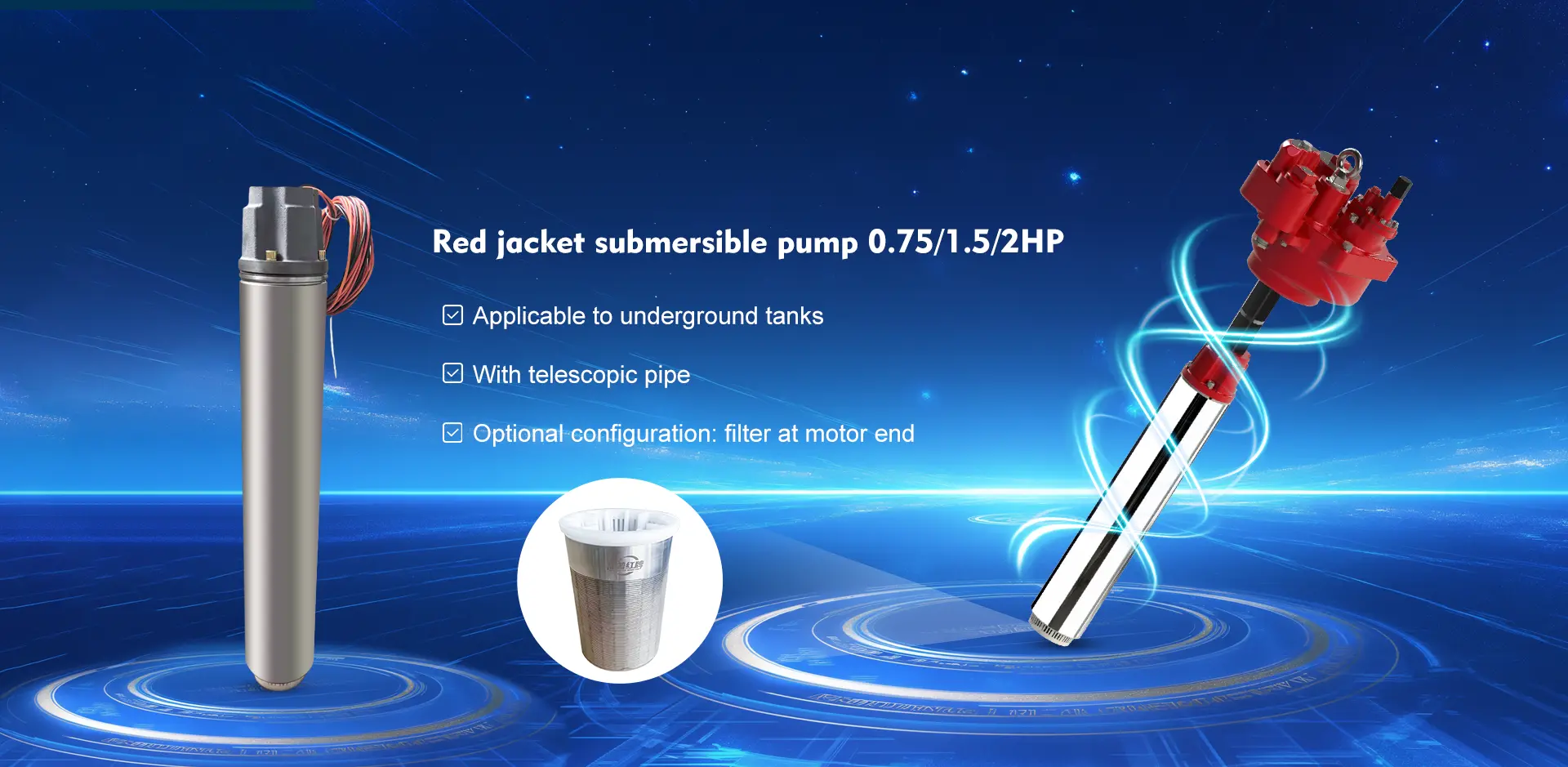 Pabrik Kepala Pompa Red Jacket