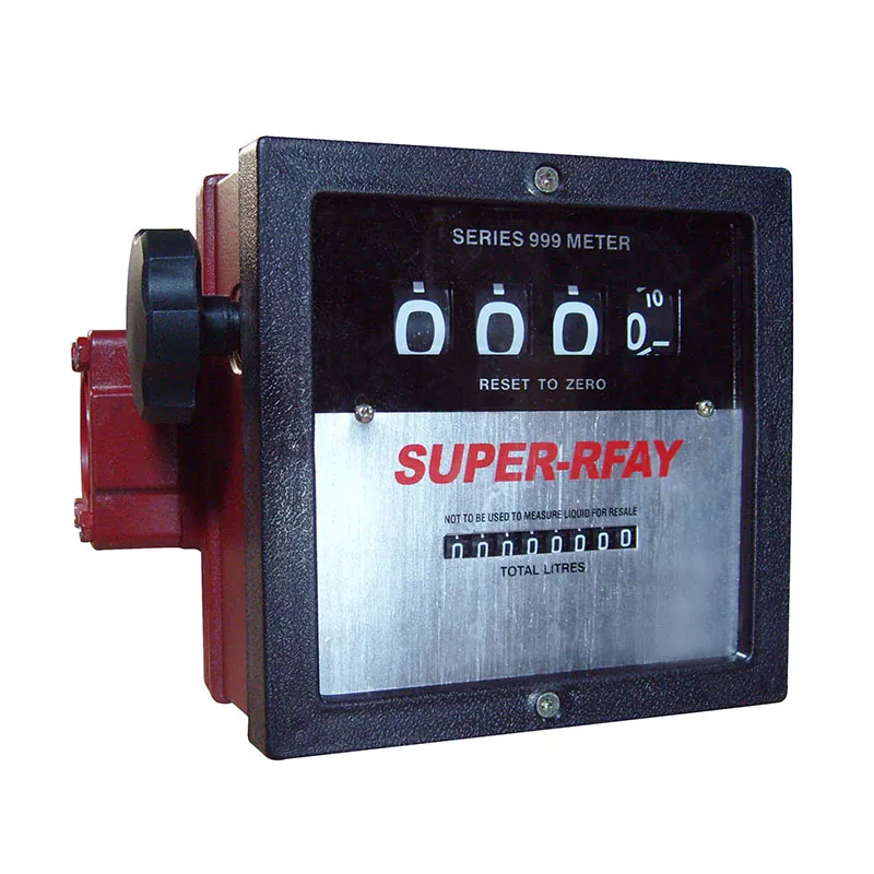 Meter aliran mekanik roda gigi oval