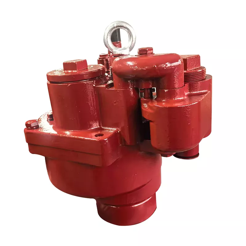 Kepala pompa submersible jaket merah